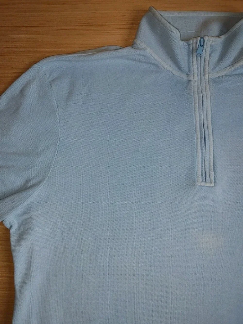 Vineyard Vines Quarter Zip Pullover Cotton Blue Logo Golf Mock Neck XXL 2XL Men